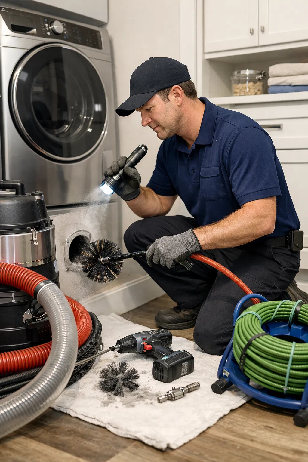 Dryer vent cleaning service