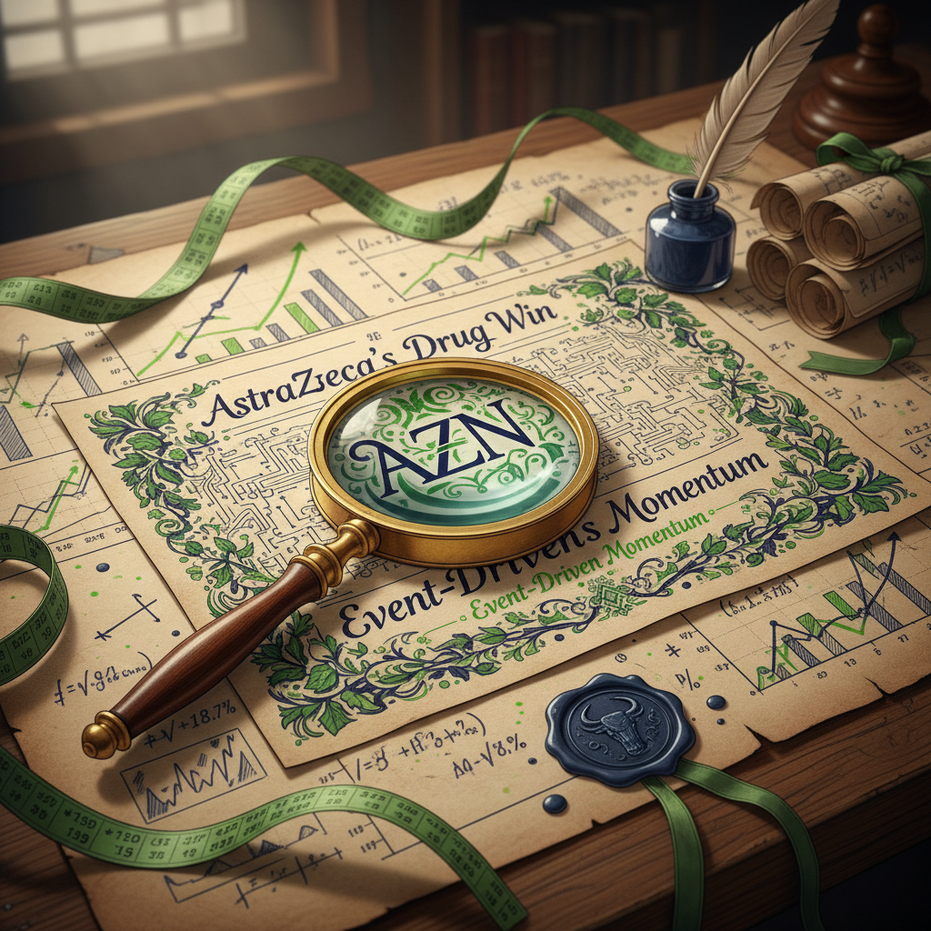 AstraZeneca's Drug Win: An Algorithmic Edge in Event-Driven Momentum