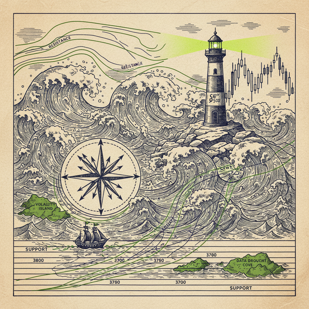 Algorithmic Trading in a Data Vacuum: Quant Strategies Confront Unprecedented Information Scarcity