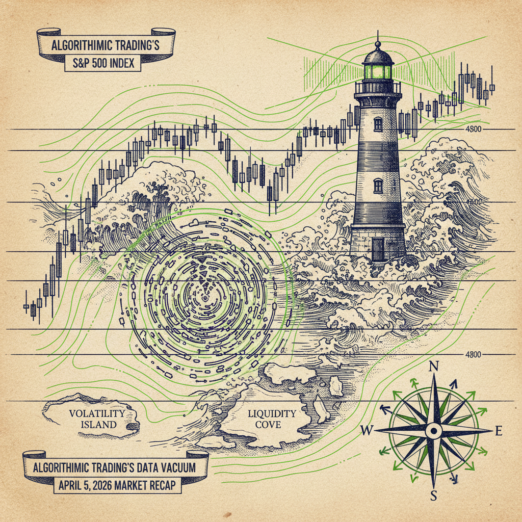 Algorithmic Trading's Data Vacuum: April 5, 2026 Market Recap