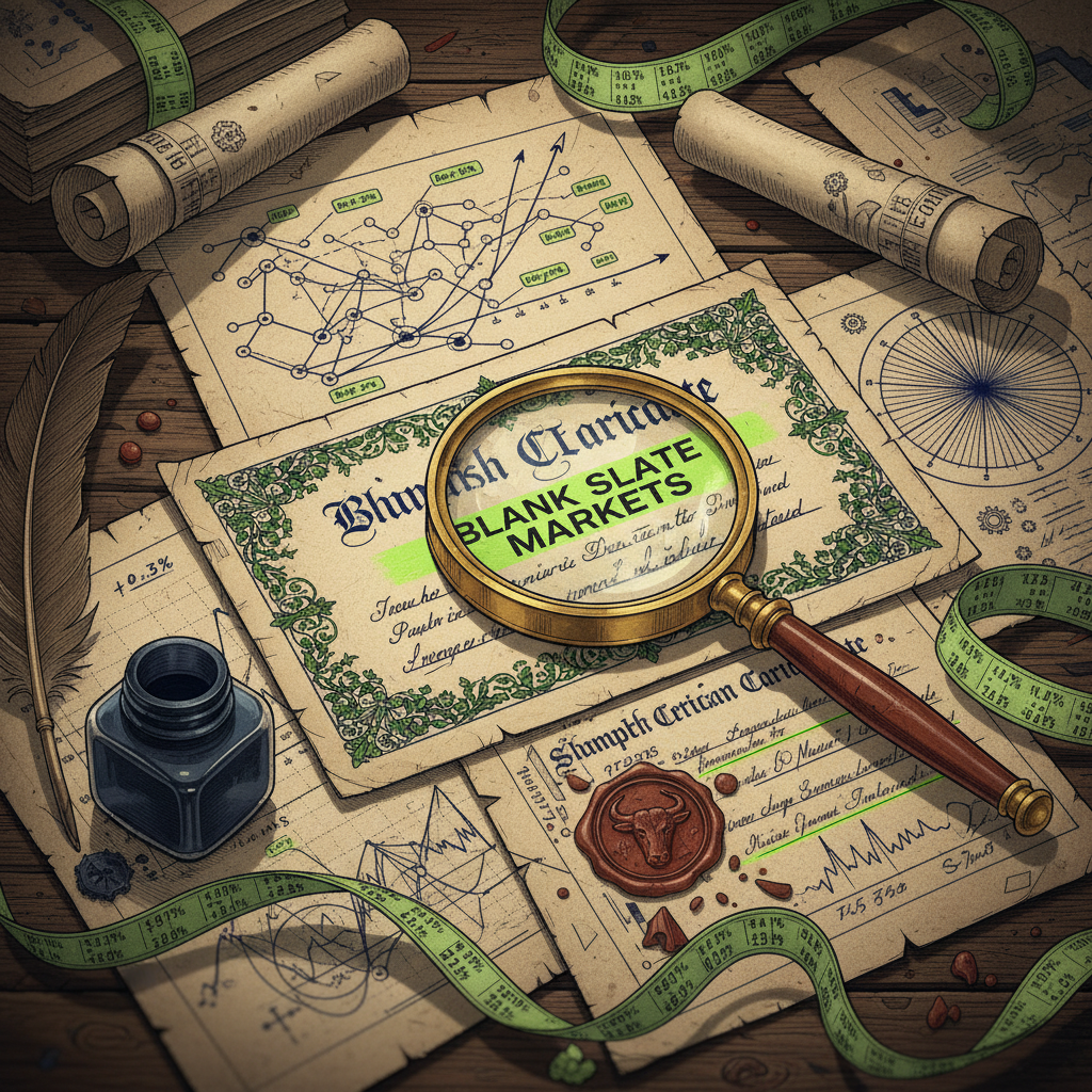 Navigating 'Blank Slate' Markets: Algorithmic Preparation for Emerging Catalysts