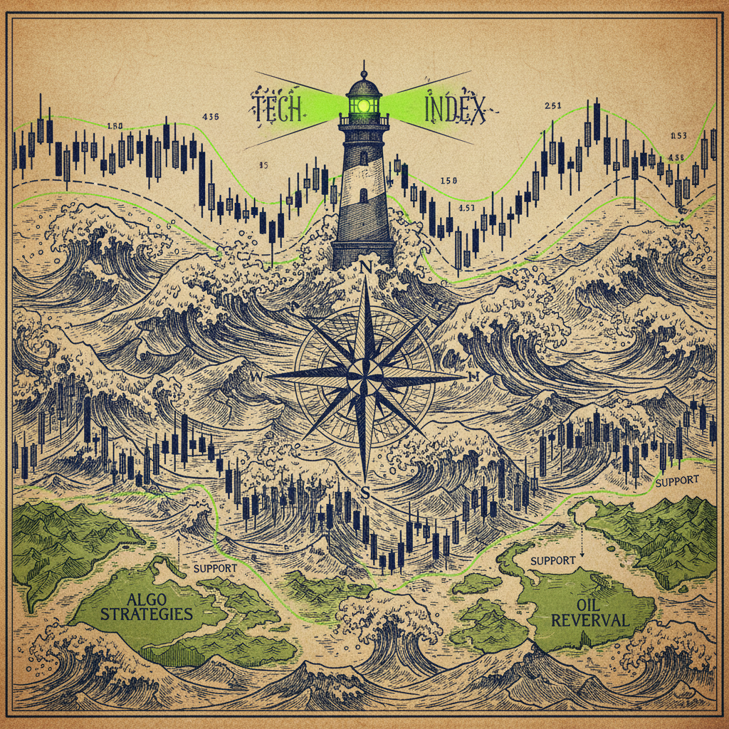 Algorithmic Strategies Navigate Post-Ceasefire Tech Rally & Oil Reversal on Geopolitical Shift