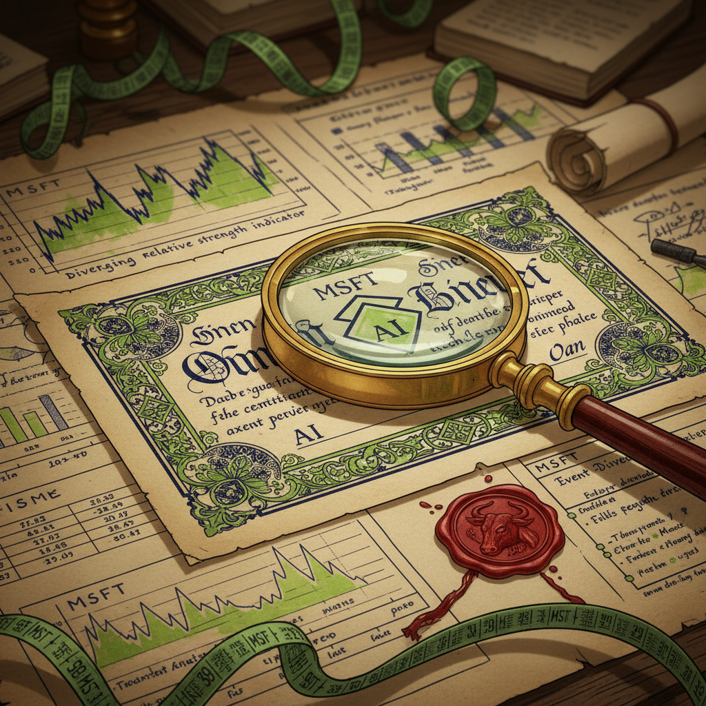 MSFT's AI Dilemma: Algorithmic Strategies for Navigating Capped Upside