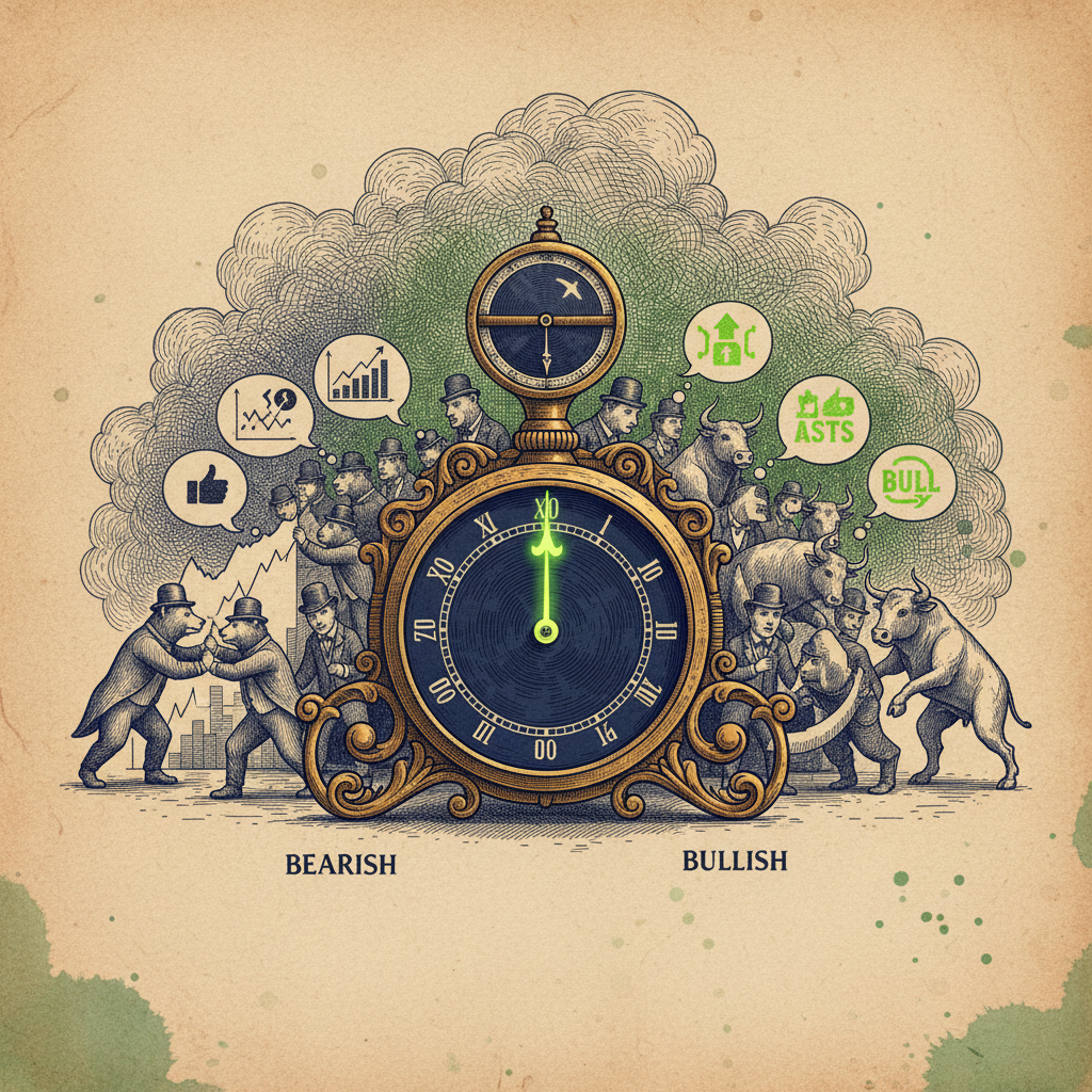 Algorithmic Alpha from Social Sentiment: Decoding 'BULL' and ASTS Buzz in Volatile Markets