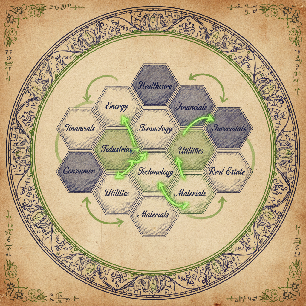 Algorithmic Strategies Navigate Geopolitical Sector Shifts: Healthcare and Financials Lead Rotation