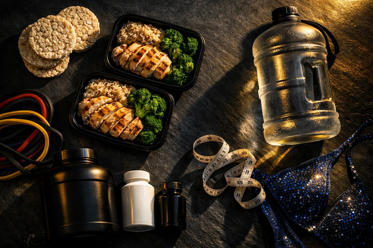 Peak week prep items