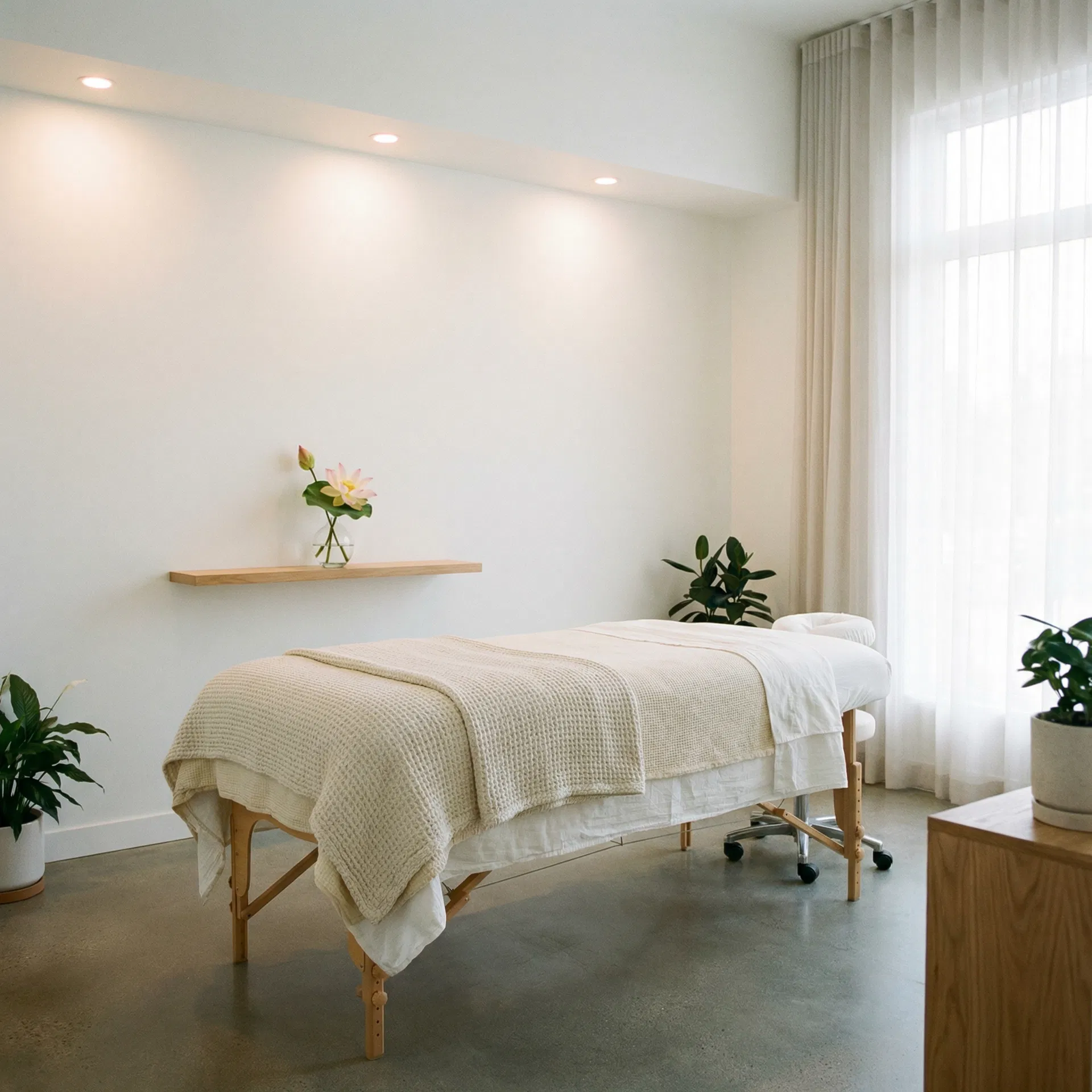 Shelbyville massage room