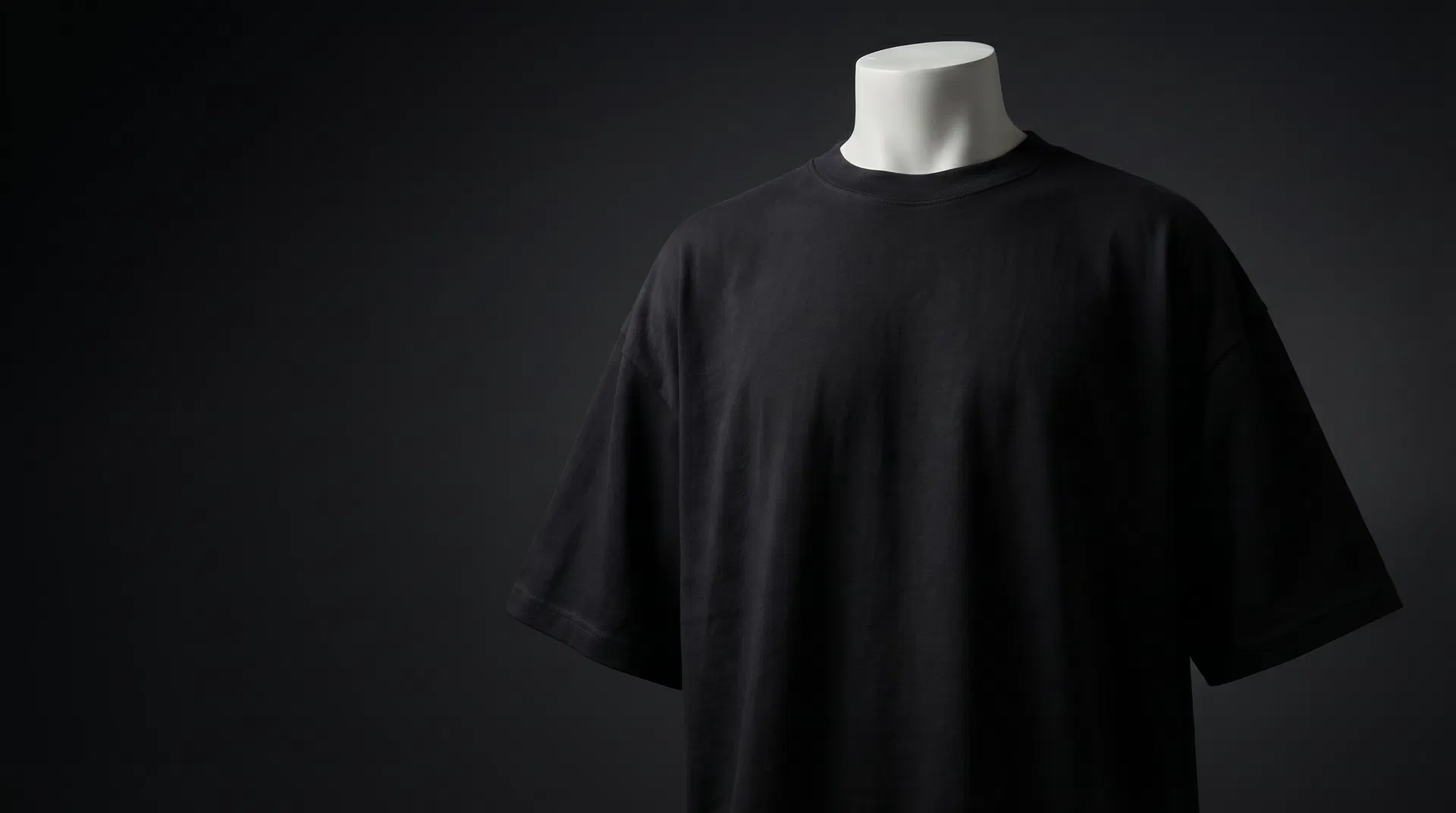 Black heavyweight t-shirt