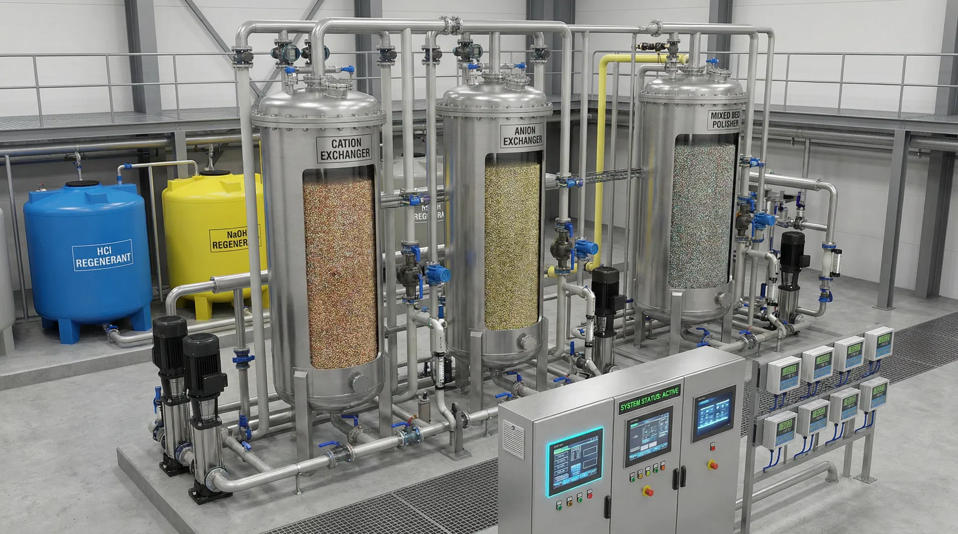 Ion Exchange Resin Systems