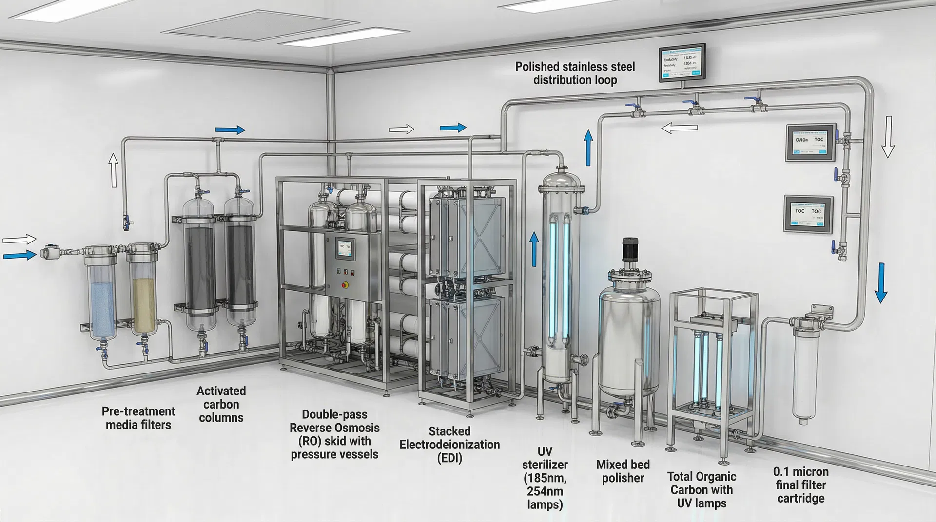 UHP Water (Type 1 & 2)