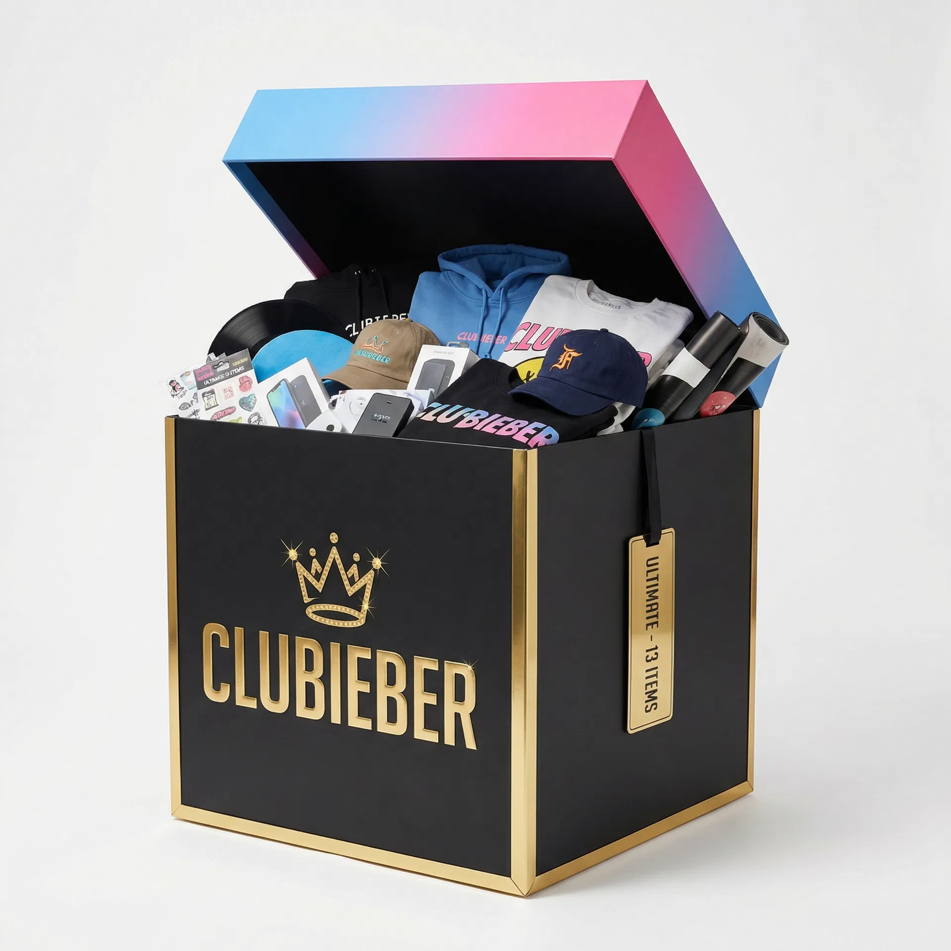 CLUBIEBER Ultimate Mystery Box (13 Items)