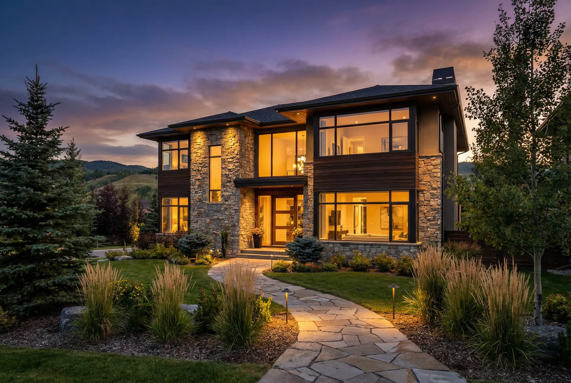 Luxury home exterior