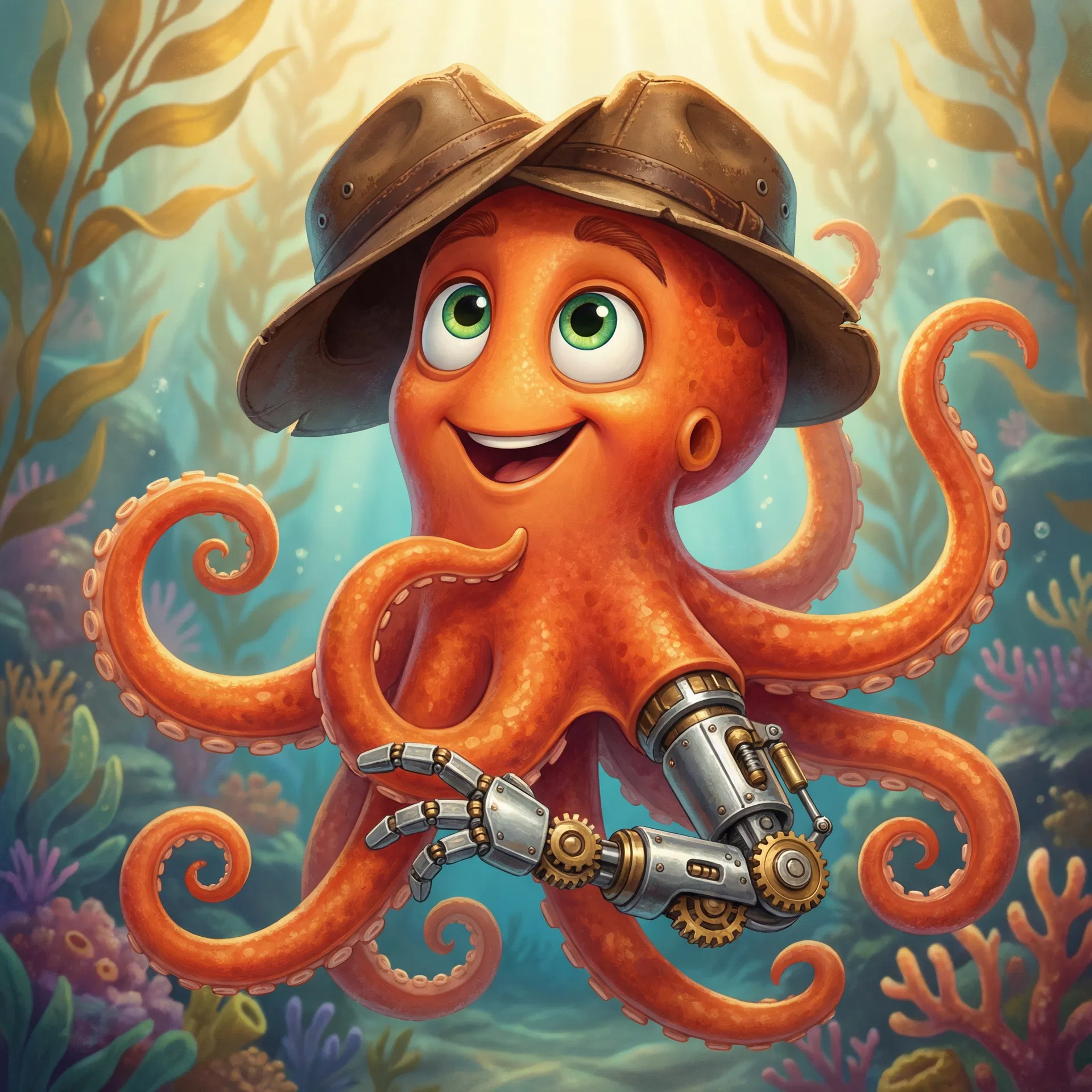 Barnaby the Brilliant Octopus