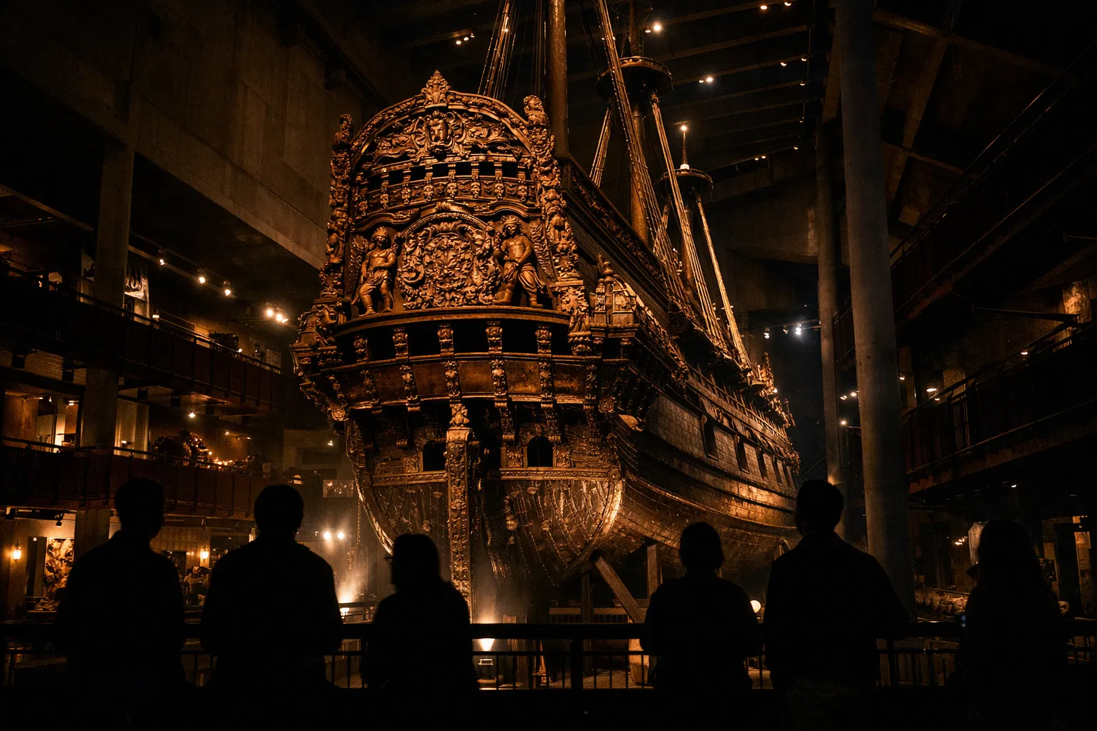 Vasa Museum interior