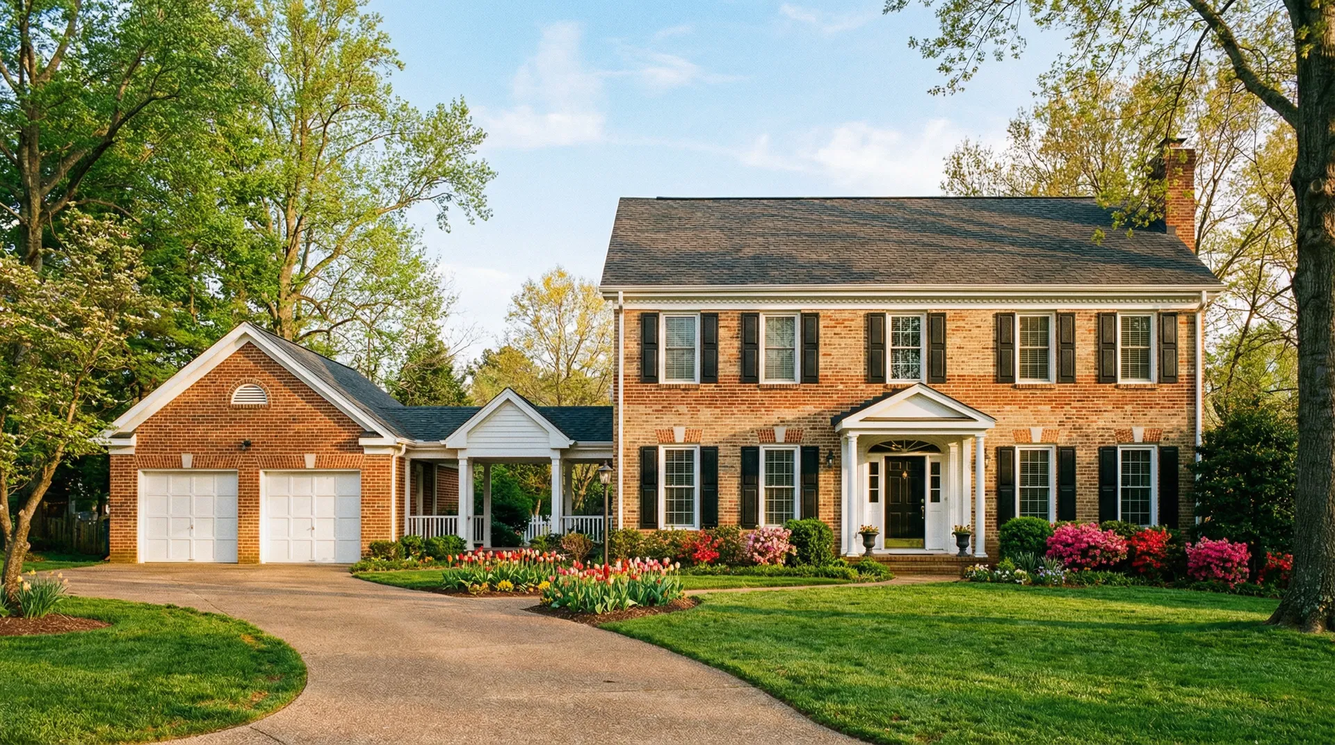 Beautiful brick colonial home in Bel Air, Maryland
