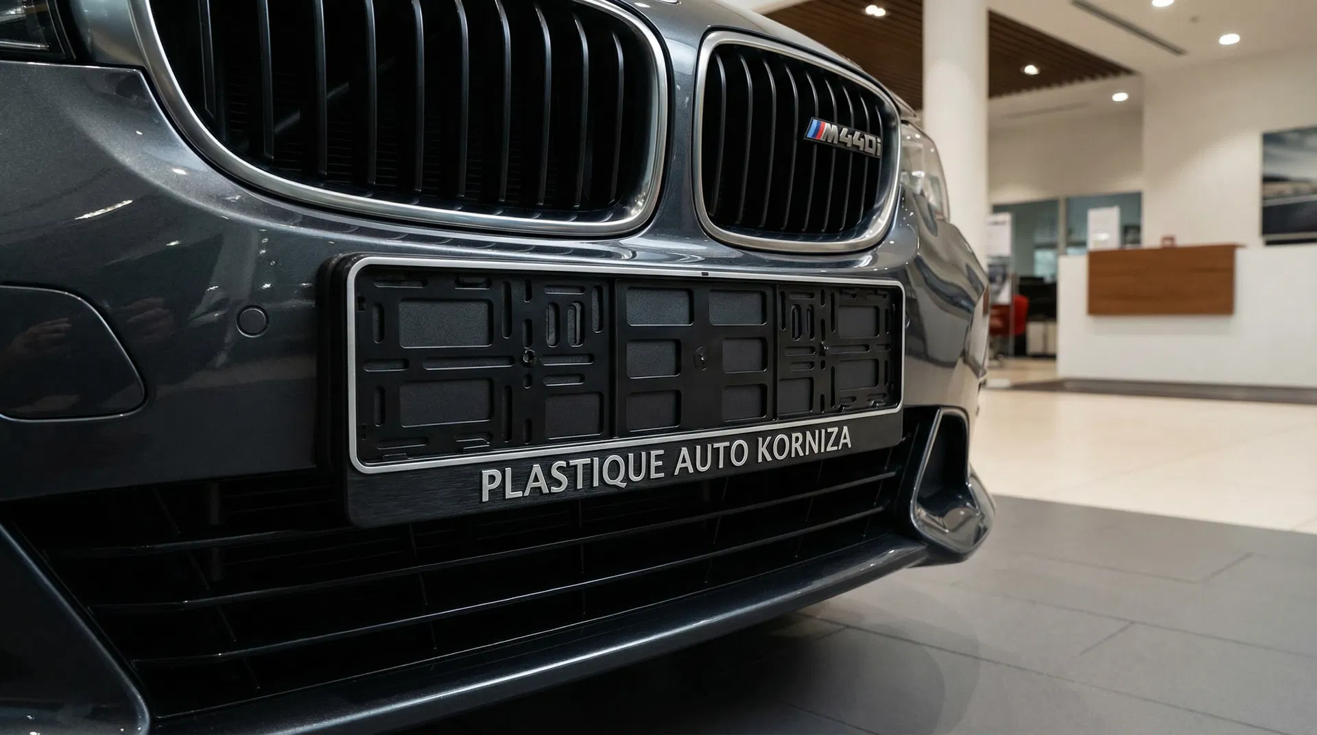 PLASTIQUE AUTO KORNIZA Premium License Plate Frame