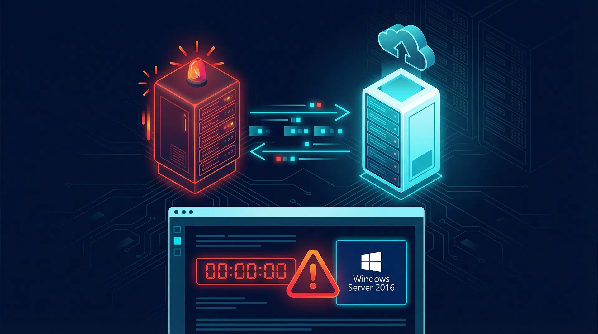 Support Ende von Microsoft Windows Server 2016 und unsere Unterstützung bei der Migration