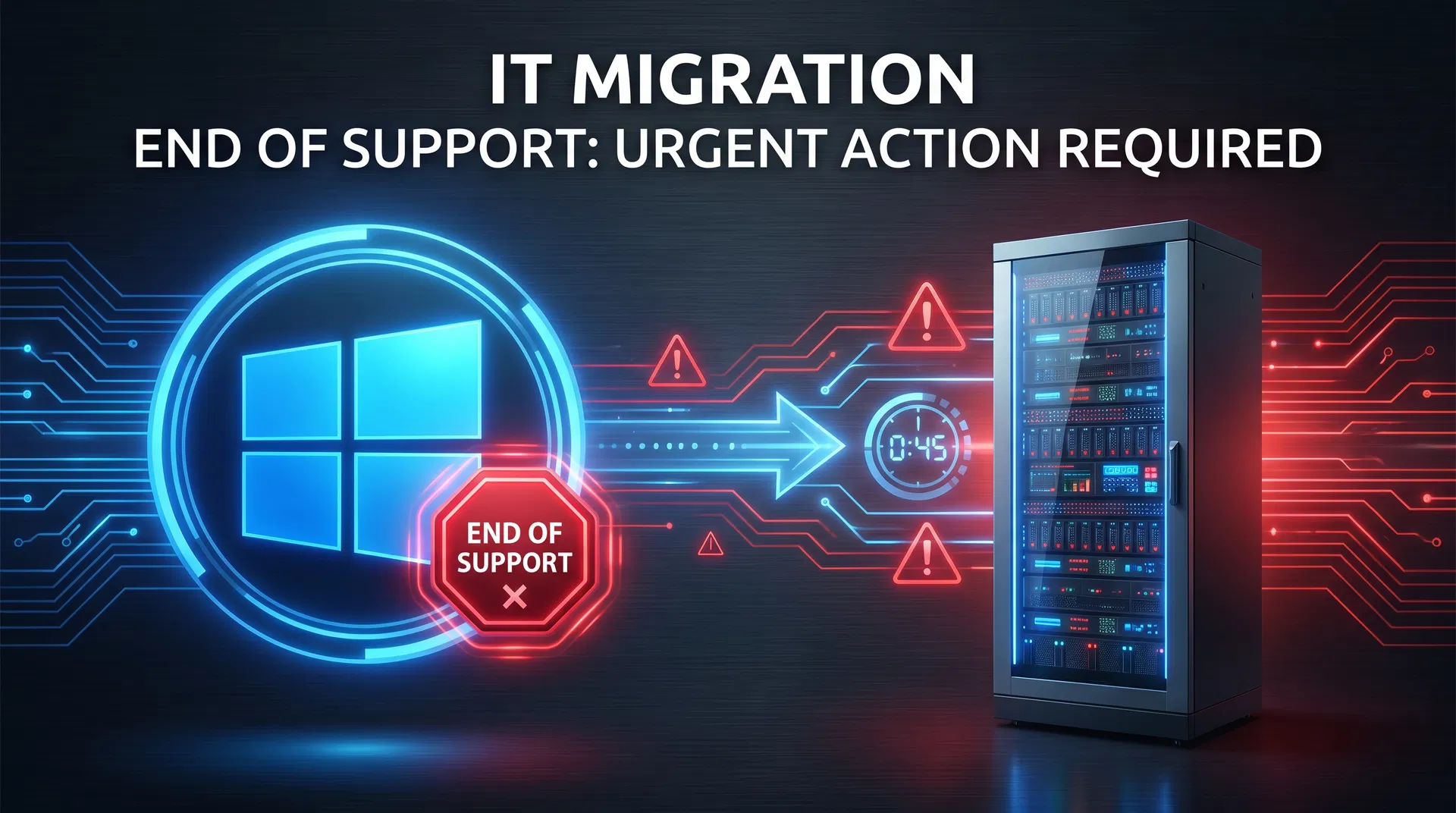 Support Ende von Microsoft Windows Server 2016 und unsere Unterstützung bei der Migration