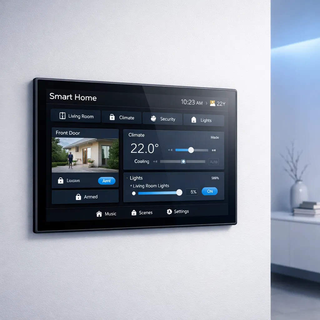 Smart home installatie