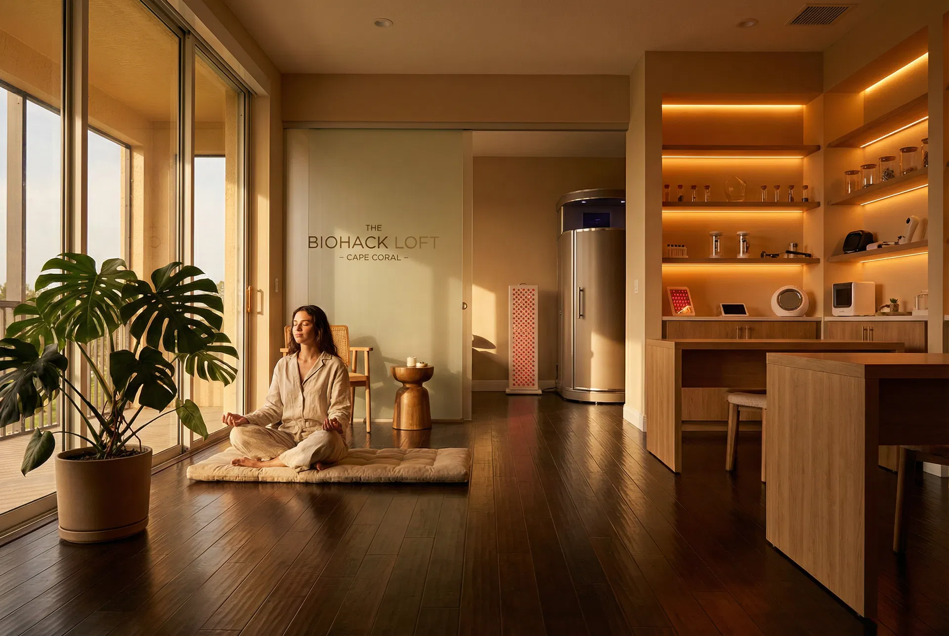 BioRituals Wellness Studio interior — Cape Coral, FL