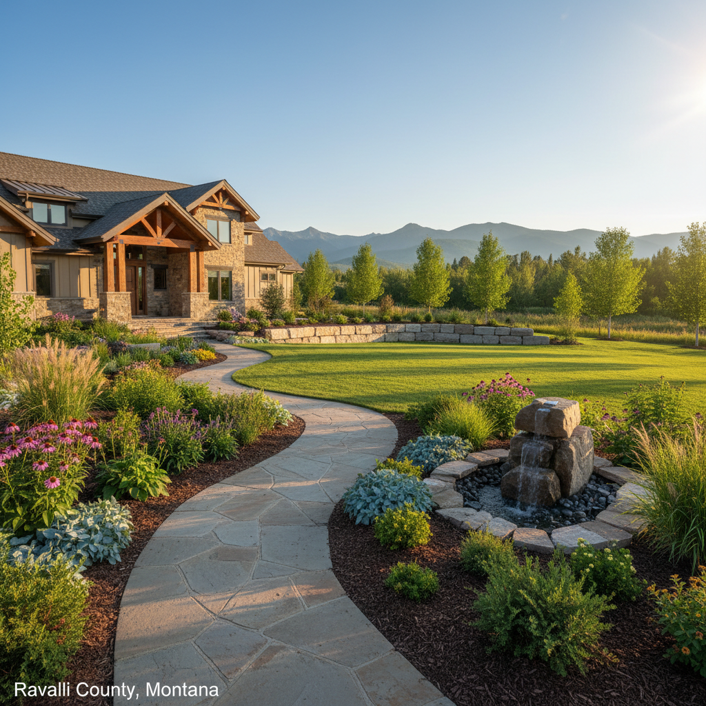 Landscape Design & Installation in Ravalli County, Montana