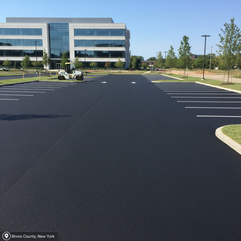 Asphalt Paving (new construction for driveways, parking lots, roads)