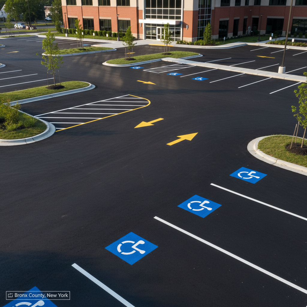 Parking Lot Line Striping and Marking