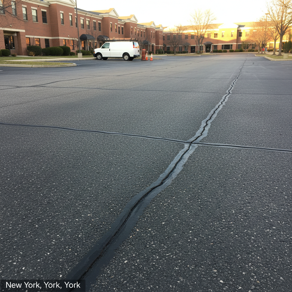 Asphalt Crack Filling & Sealing in New York, New York