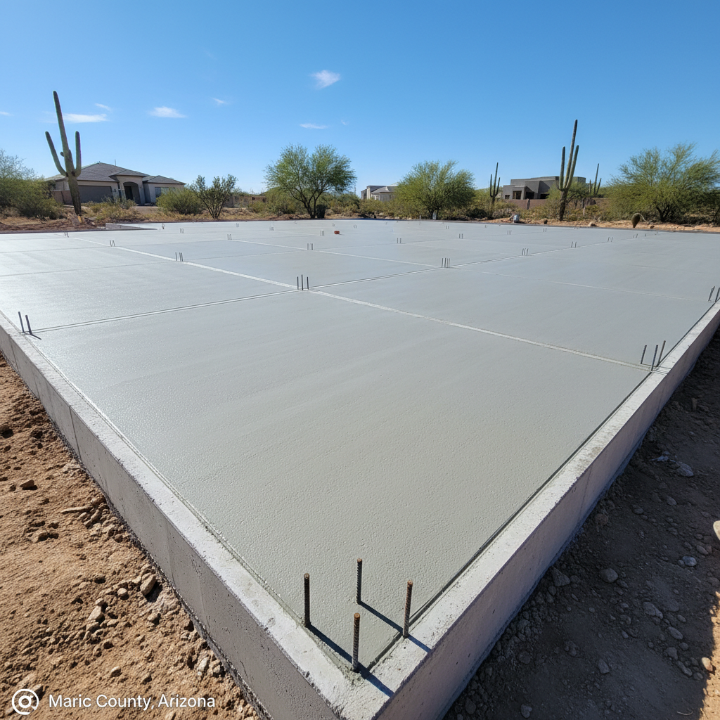 Concrete Foundation Installation in Maricopa County, Arizona