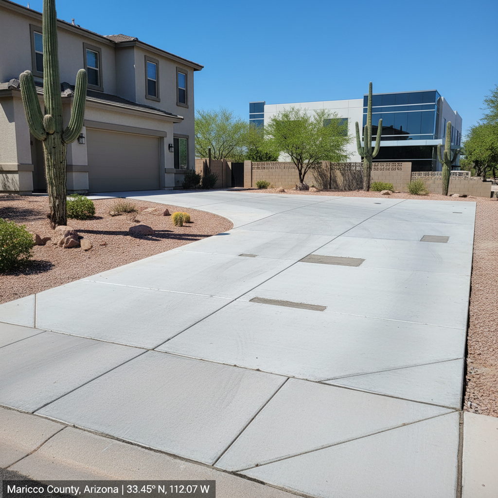 Driveway Installation and Repair in Maricopa County, Arizona