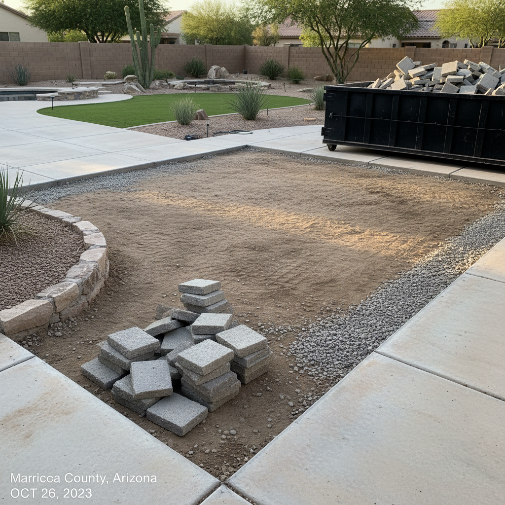 Concrete Demolition and Removal in Maricopa County, Arizona