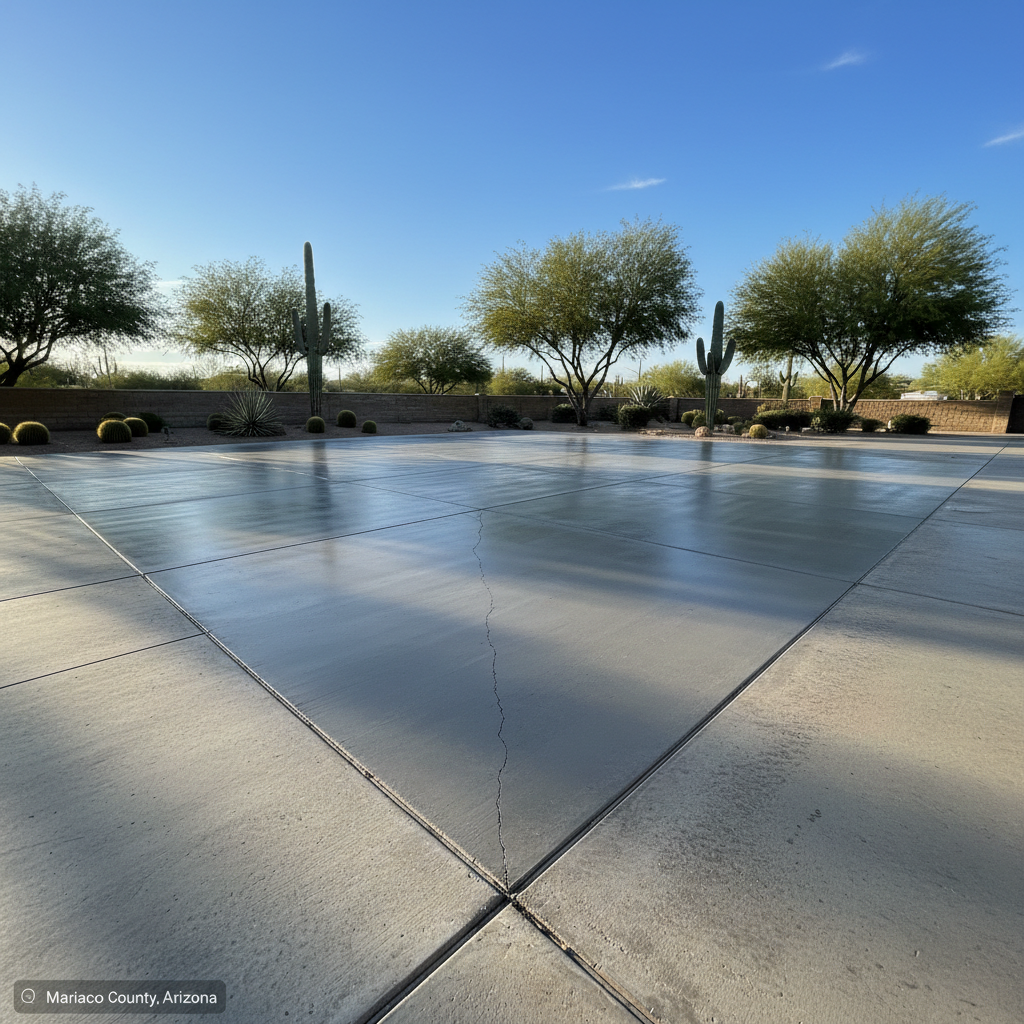 Concrete repair and restoration (crack repair, resurfacing)