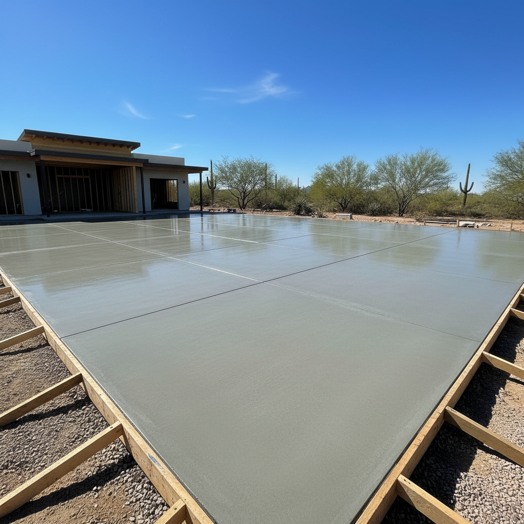 Concrete Slab Pouring in Maricopa County, Arizona