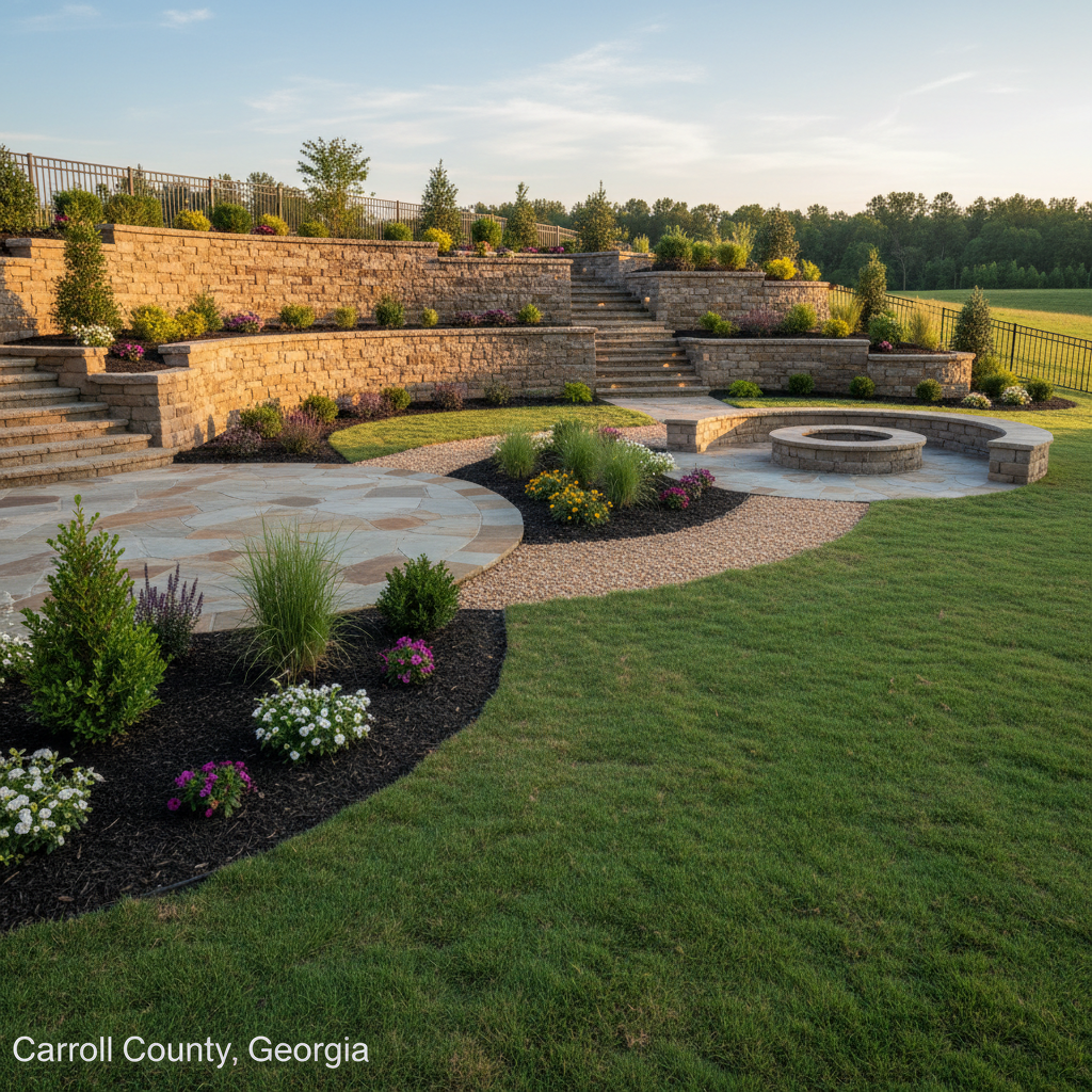 Hardscaping (Patios, Walkways, Retaining Walls)