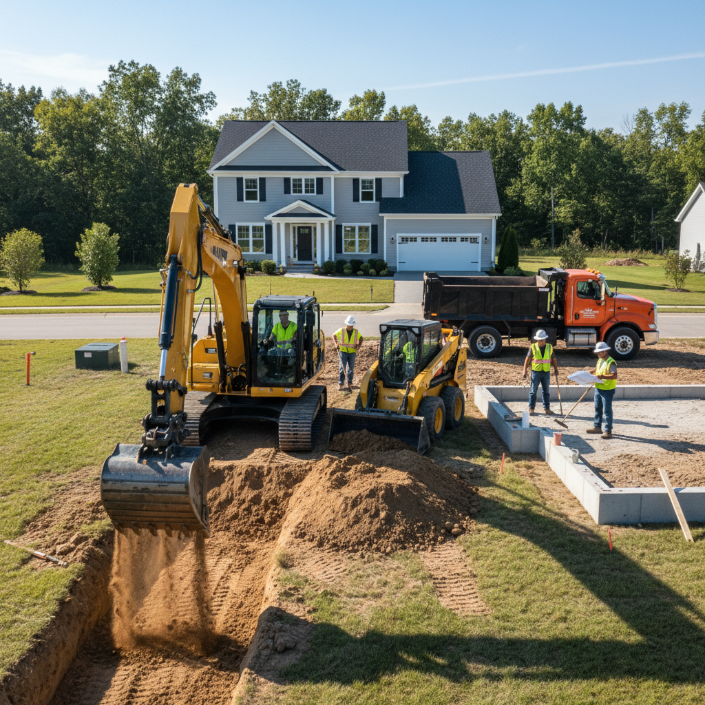Excavation in Ringgold