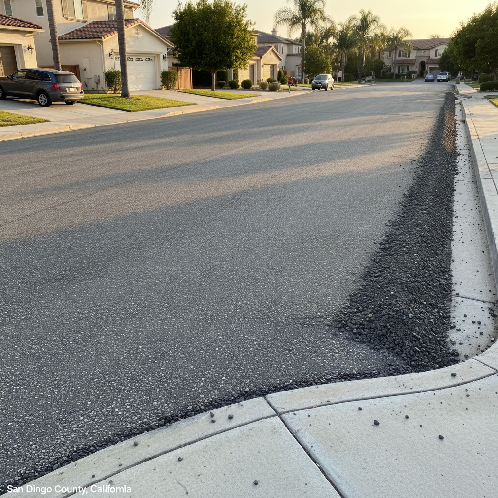 Asphalt Milling and Removal in San Diego County, California