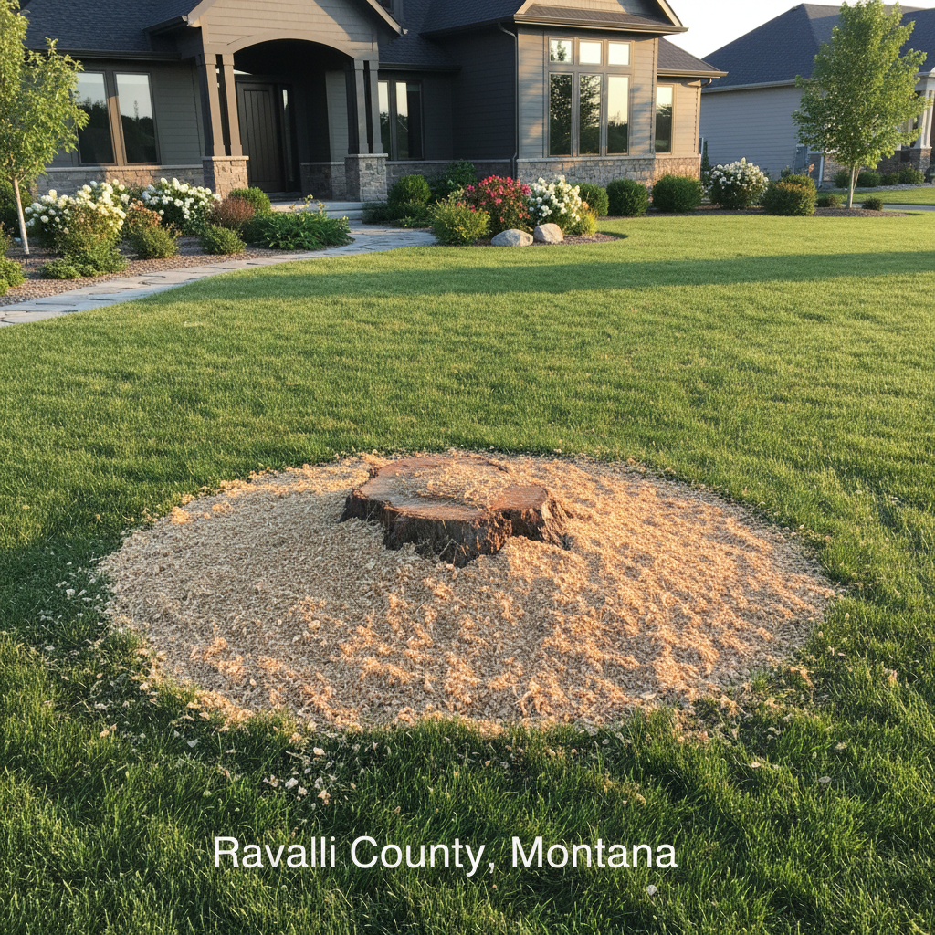 Stump Grinding in Ravalli County, Montana