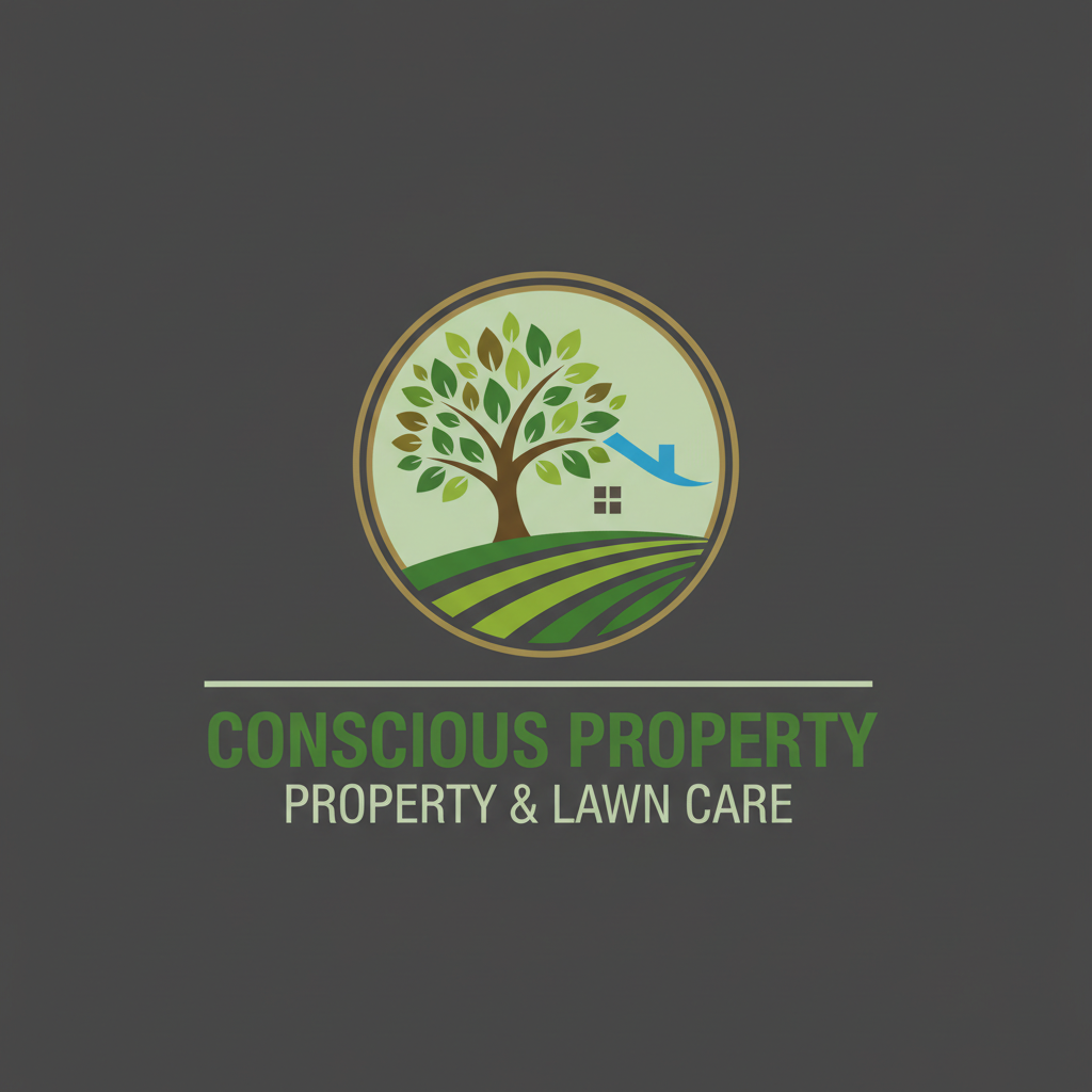 Conscious Property & Lawn Care Logo