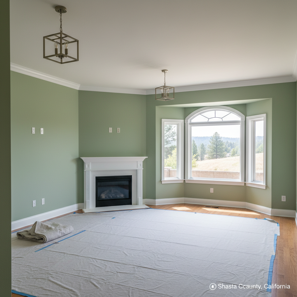 Interior Residential Painting in Shasta County, California