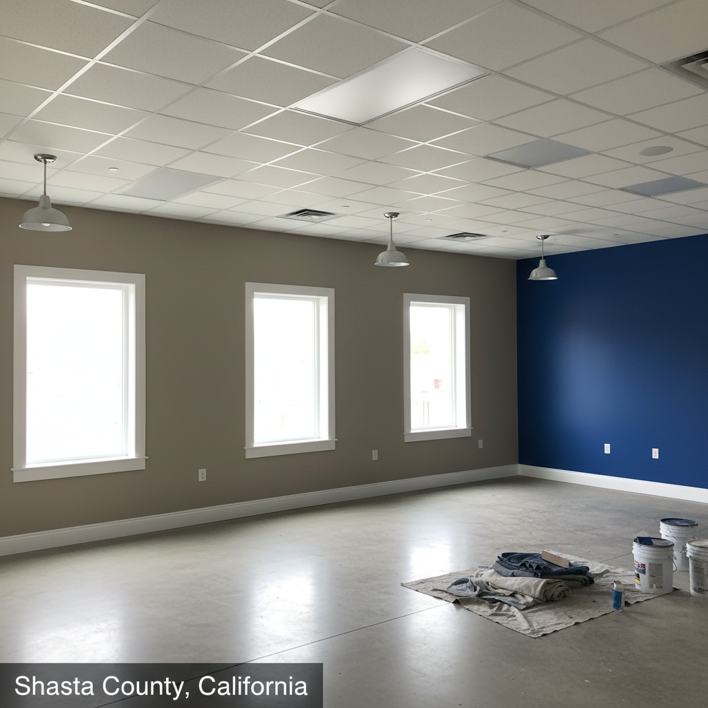 Commercial Interior Painting in Shasta County, California