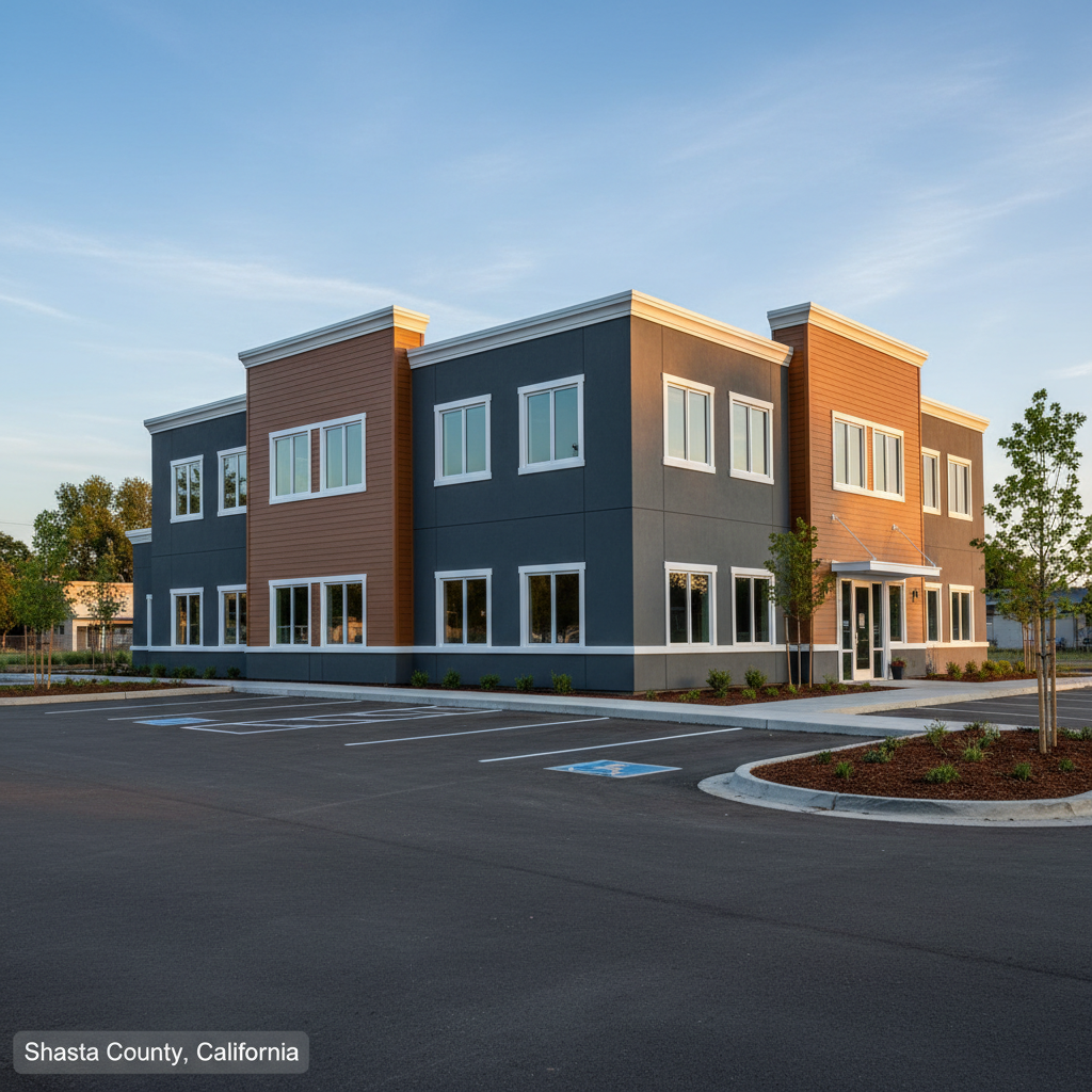 Commercial Exterior Painting in Shasta County, California