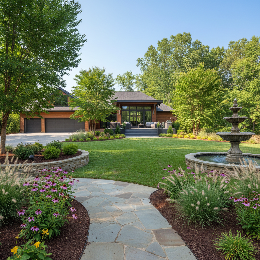 Landscape Design and Installation in Carroll County, Georgia