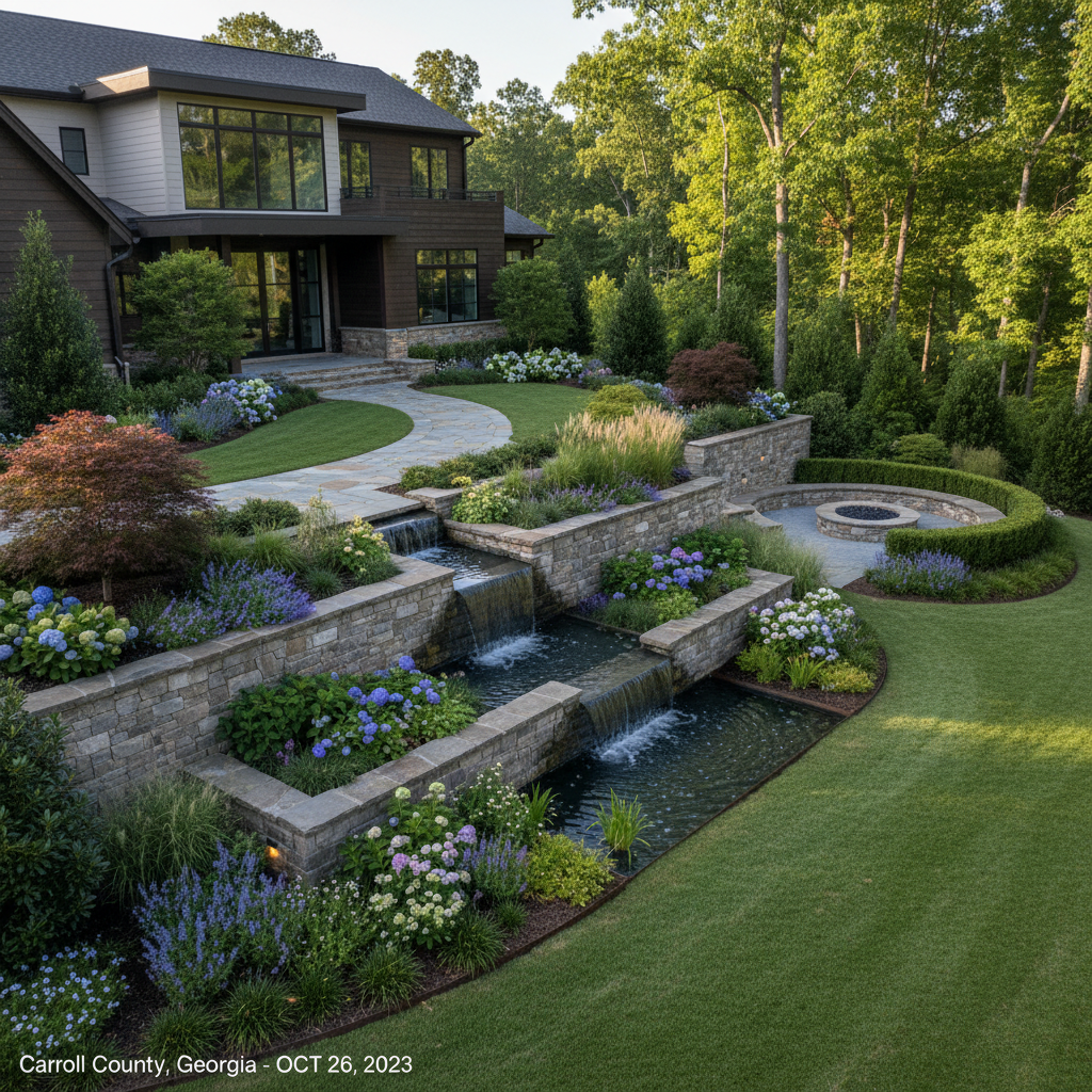Custom Landscape Design & Planning in Carroll County, Georgia