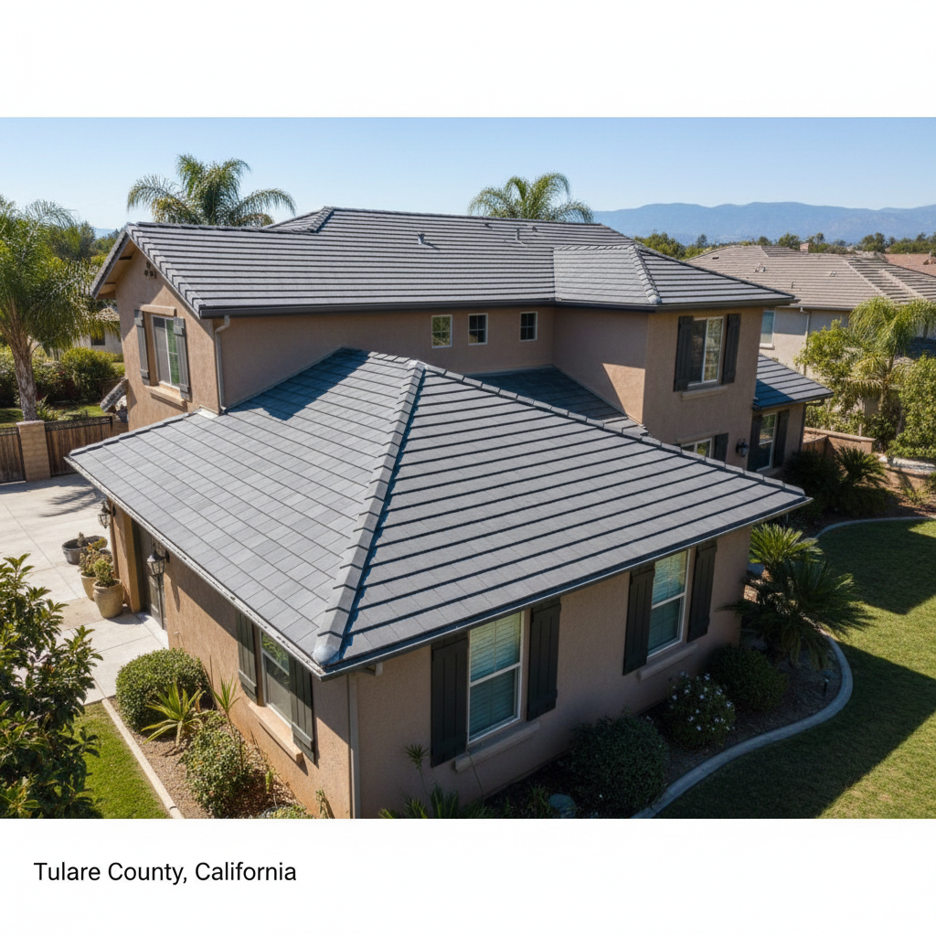 Residential Roof Installation in Tulare County, California