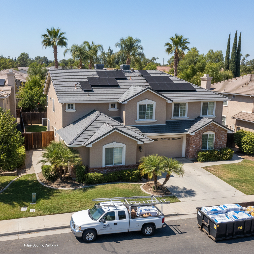 Roof Replacement in Tulare County, California