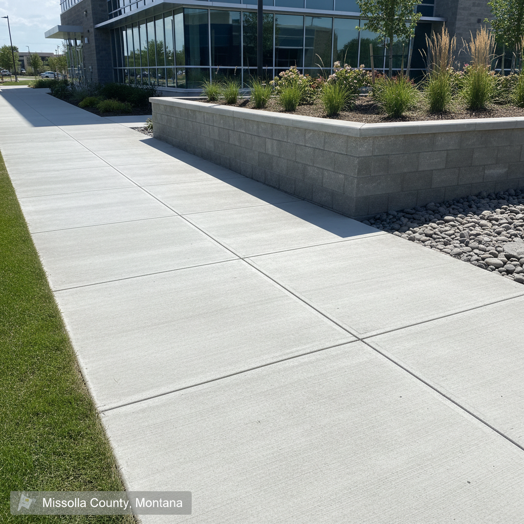 Concrete repair and restoration in Missoula County, Montana