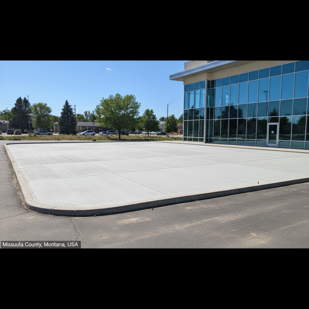 Concrete demolition and removal in Missoula County, Montana
