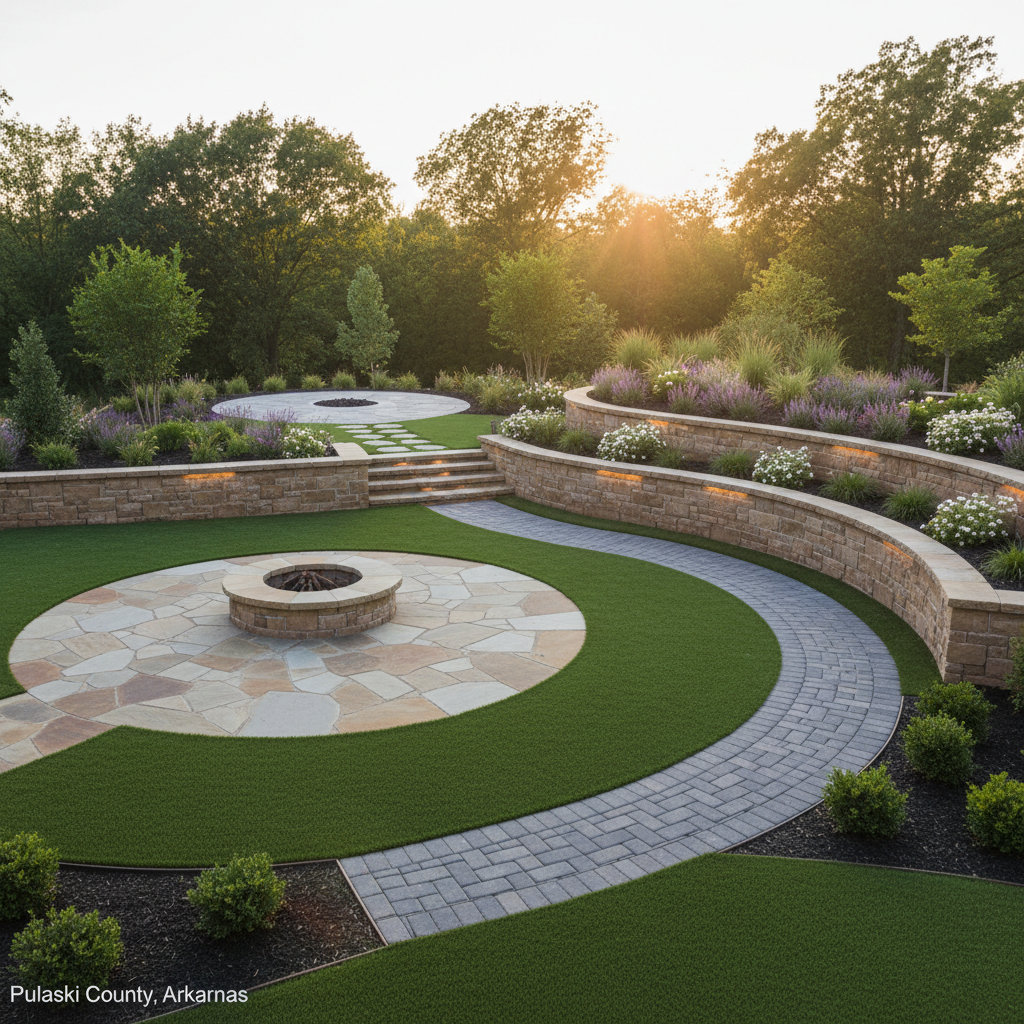Hardscaping (Patios, Walkways, Retaining Walls)