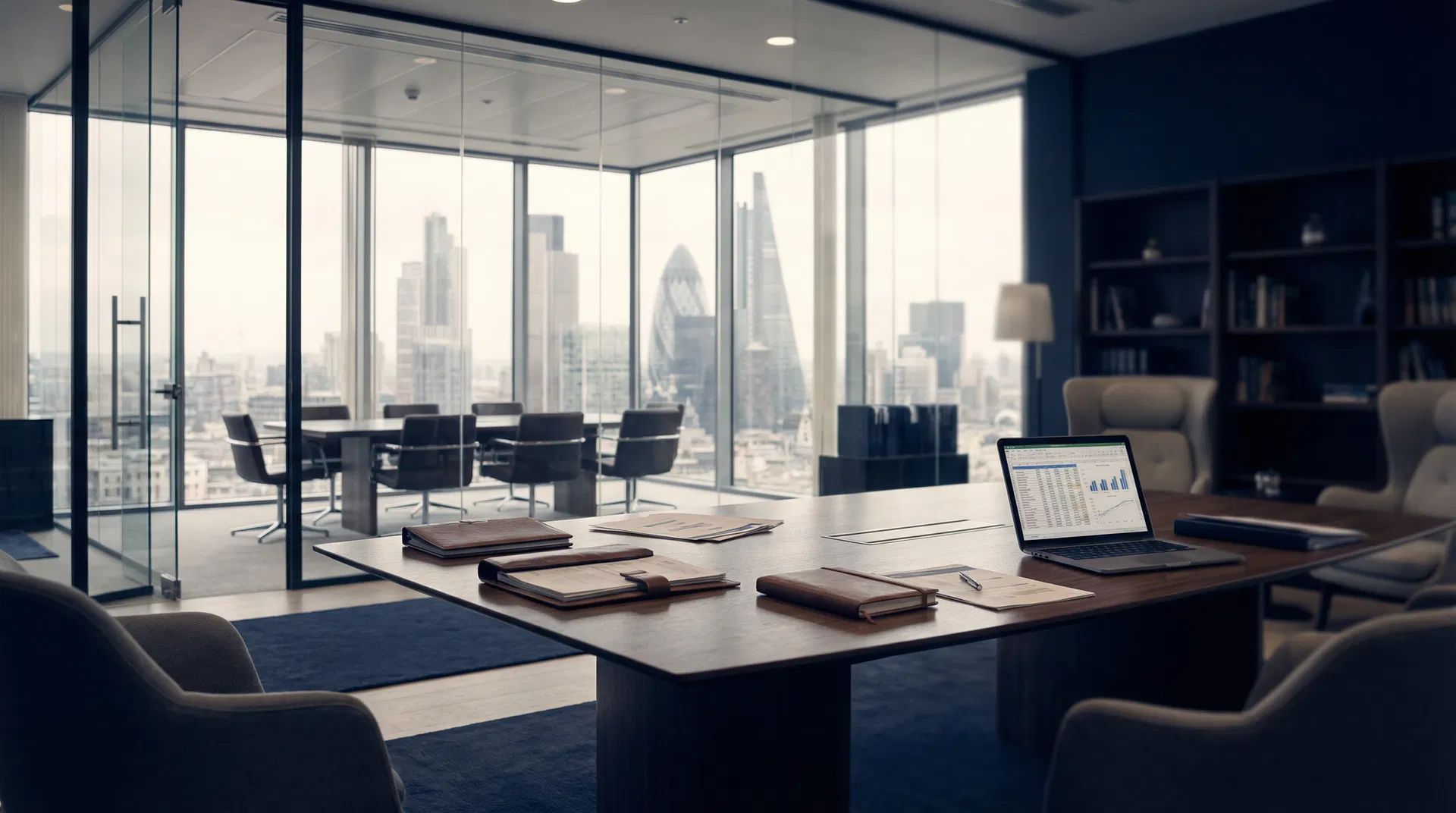 Professional accounting office in London