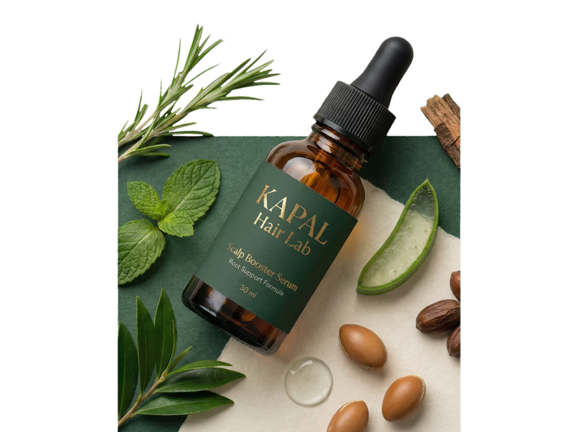 KAPAL editorial scalp serum still life
